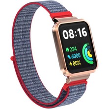 Maks Technology Redmi Watch 2 Lite Uyumlu Krd-61 Hasır MKST Kordon-NO17