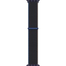 Maks Technology Watch 7 45MM Kordon Band-03 Serisi Hasır Strap Kayış-Charceal