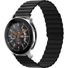 Maks Technology Galaxy Watch 42MM Uyumlu Krd-52 Mkst Kordon-Siyah