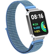 Maks Technology Redmi Watch 2 Lite Uyumlu Krd-61 Hasır MKST Kordon-NO15