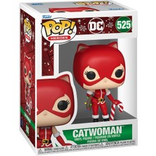 Funko Pop! Heroes: Holiday '24 – Catwoman - Dc Comics - Vinil Koleksiyon Figürü - Hediye Fikri - Res
