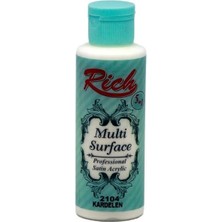 Mey İthalat Mey Ithalat® Rich Multi Surface 2104 Kardelen Akrilik Boya 120 cc