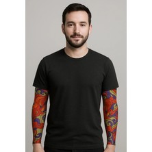 Shopwave Çorap Dövme Giyilebilir Kol Bacak Dövmesi Likralı 2 Adet Model 4 (5047)