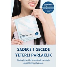 Sylar Bio Kolajen Şeffaf Kore Maskesi - Ha ve Vitamin B5 Içerikli Parlaklık ve Nemlendirme