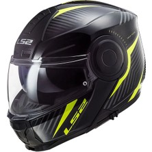 Ls2 Scope Skıd Siyah-Neon Sarı Kask