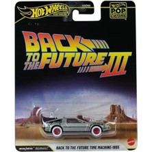 Hot Wheels Premium Back To The Future Time Machine - 1955 (1/64) Pop Culture - JHW94