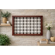 EyluX Shop Modern Dekoratif Duvara Asılabilir Sigorta ve Modem-Wifi Saklama Kutusu 25X35 cm Derinlik 10CM