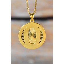 O Harf Kolye Ucu 22 Ayar A075839