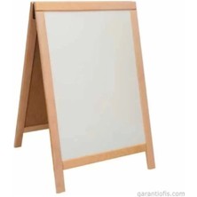 Panda Pan 327 Lüks Ahşap Ayaklı Çatı Tipi Yazı Tahtası (50X70 Cm)