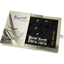 Kaweco 10000229 Klasik Sport Kaligrafi Set Standart Siyah