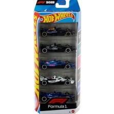 Hot Wheels Formula 1 5'li Yeni Set 2025 Araçları Mercedes, Red Bull, Alpine, Haas, Williams