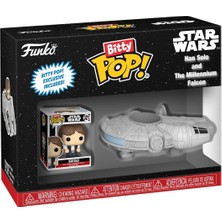 Funko Pop! Bitty Ride: Star Wars - Millenium Falcon ile Han Solo