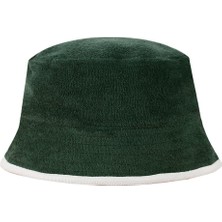 Antebies Organik Gots Sertifikalı Beyaz Kontrast Detaylı Erkek Çocuk Yaz Şapkası