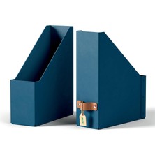 Leitz Puro Kutu Klasör 2’li Mavi