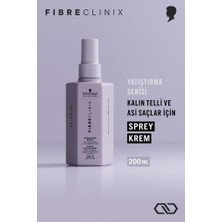 Fibre Clinix Elektriklenme Karşıtı Pürüzsüzleştirici Sprey Krem 200ML | De-Frizz