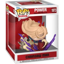 Funko Pop! Deluxe: Chainsaw Man - Power - (Blood Mallet) - Koleksiyon Vinil Figür - Hediye Fikri - R