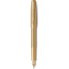 Parker Pk Sonnet Se Gold Cisele Gt Dolma Kalem 18K, M Uç