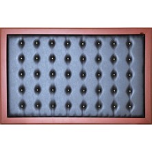 Panda 90X140 cm Mdf Çerçeveli Makam Arkası Deri Pano