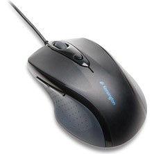 Kensington Pro Fit Kablolu Optik Mouse, Tam Boy, Sağ El Tasarımı, Windows & Macos Uyumlu, Siyah