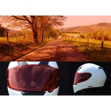 Shoei Shoeı Cwr-1pn Kask Camı Hıgh Defınıtıon Turuncu (Nxr - X-Spırıt 3)