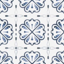 Ege Seramik 200X200 Folk Mavı K:10