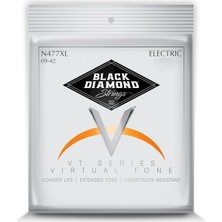 Black Diamond N477XL Elektro Gitar Teli 09-42 Extra Light Orijinal Amerikan