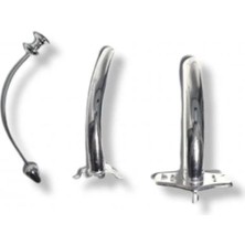 Gümrük Bey Gümüş Kanül-Trakeostomi Kanülü 8/12 Numara