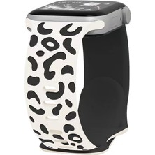 Maks Technology Watch 38MM Mkst KRD-140 Silikon Kordon Strap Kayış - Starlight-Siyah