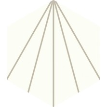 Ege Seramik 230X265 STARLIGHT BEYAZ K:10 - 1 kutu 0.64 m2