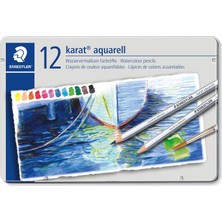Staedtler 125 M12 Karat Karat Aquarell Kuru Boya 12'li