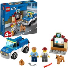 LEGO City Polis Köpeği Birimi 60241 - Çocuklar Için Yaratıcı Oyuncak Yapım Seti (67 Parça)