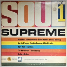 Motown Soul Supreme Vol 1 Lp Plak (Orijinal 1969 Avrupa Baskı)