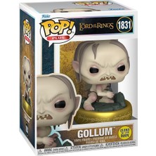 Funko Pop! Plus: Lord Of The Rings - Gollum - Glow In The Dark - Koleksiyonluk Vinil Figür - Hediye