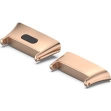 Maks Technology Xiaomi Redmi Watch 3 Metal Kordon Dönüştürücü Mkst- Rose Gold