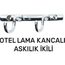 Onno Otel Lama Kancalı Askılık Ikili