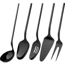 Jumbo 5100 Titanyum Siyah 5 Parça Servis Seti