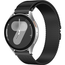 Maks Technology Huawei Watch Fit 3 22MM Mkst Krd-25 Metal Hasır Kordon - Siyah