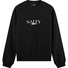 The Lucid Lab Salty Oversize Sweatshirt - Siyah