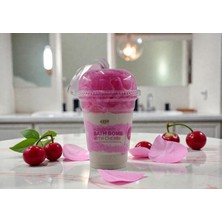 Kash Kozmetik | Lifli Bardak Banyo Bombası – Kiraz