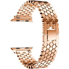 Maks Technology Watch 40MM Uyumlu Krd-30 Metal Mkst Kordon-Rose Gold
