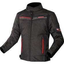 Ls2 Shadow Kadın Mont Siyah-Kırmızı