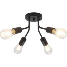 Ronisu Aydınlatma Barisal Retro Plafonyer Avize Ra-Avz- 3174-28-60