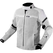 Ls2 Rıva Gri-Siyah Aşınmaya Dayanıklı Mont 2XL Polyester Malzemeden Üretilmiş 4 Mevsim Kullanım