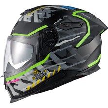 Nexx Y.100R Urbangram Mat Siyah Kask