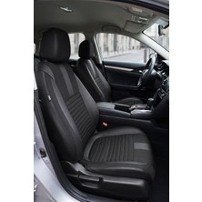 Panda Kılıf Panda Honda Civic Fc 5 2016 - 2021 Arası Uyumlu Araca Özel Keten Oto Koltuk Kılıfı