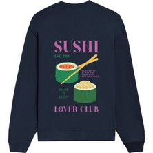 The Lucid Lab Roll With It Oversize Sweatshirt - Lacivert