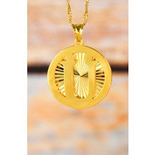 Ü Harf Kolye Ucu 22 Ayar A075852