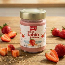 Çilekli Tahin Kreması 330 gr