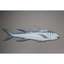 Meks Ahşap Duvara Asmalı Balık Pano