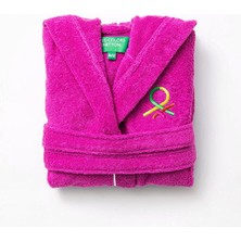 Benetton Home Benetton Çocuk Bornoz Pembe Şapkalı Pamuk